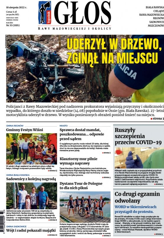 Głos Rawy Mazowieciej i Okolicy 18.08.2022 r. 18 sierpnia 2022
