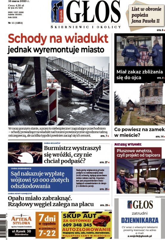 Głos Skierniewic i Okolicy 16.03.2023 r. 16 marca 2023