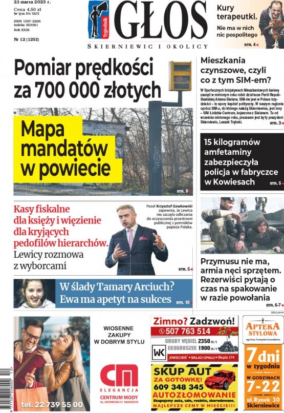 Głos Skierniewic i Okolicy 23.03.2023 r. 23 marca 2023