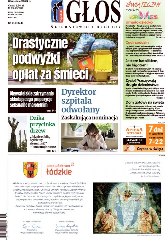 Głos Skierniewic i Okolicy 6.04.2023 r. 6 kwietnia 2023