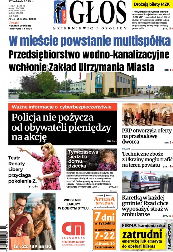 Głos Skierniewic i Okolicy 27.04.2023 r. 27 kwietnia 2023