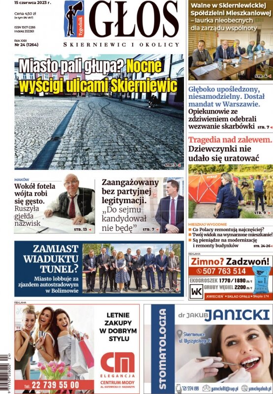 Głos Skierniewic i Okolicy 15.06.2023 r. 15 czerwca 2023