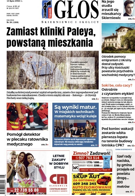 Głos Skierniewic i Okolicy 13.07.2023 r. 13 lipca 2023