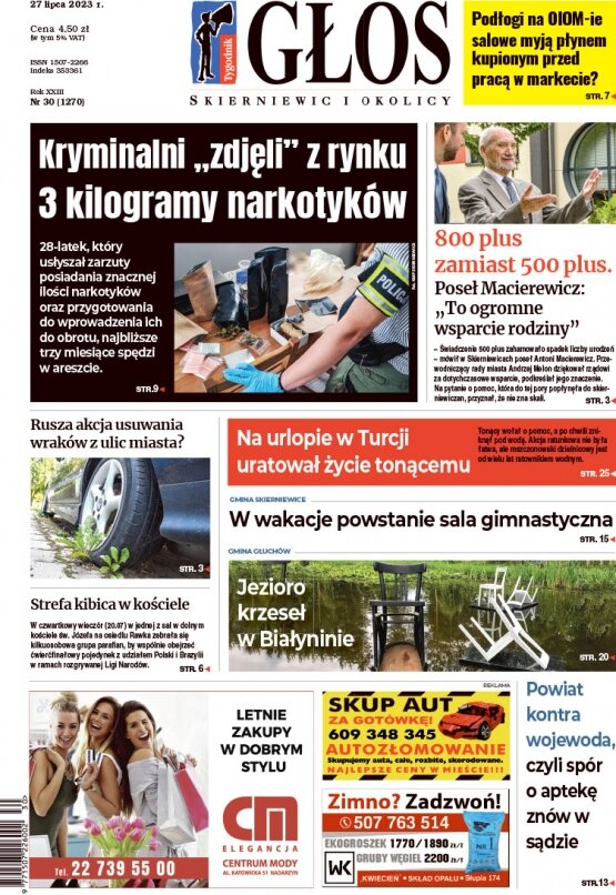 Głos Skierniewic i Okolicy 27.07.2023 r. 27 lipca 2023