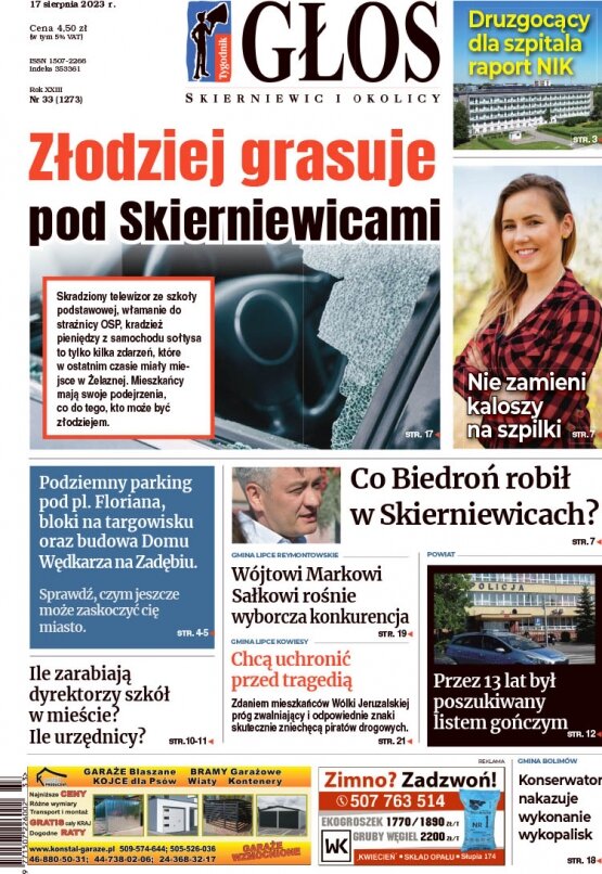 Głos Skierniewic i Okolicy 17.08.2023 r. 17 sierpnia 2023