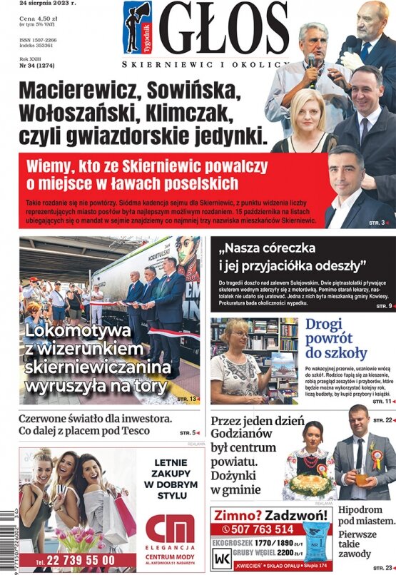 Głos Skierniewic i Okolicy 24.08.2023 r. 24 sierpnia 2023