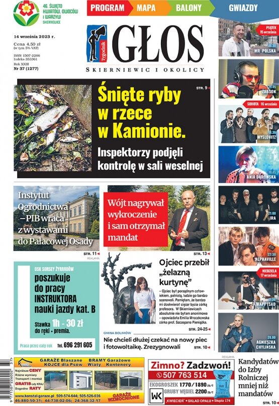 Głos Skierniewic i Okolicy 14.09.2023 r. 14 września 2023