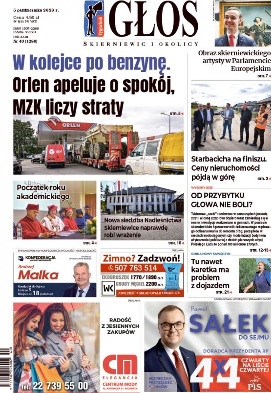 Głos Skierniewic i Okolicy 5.10.2023 r. 5 października 2023