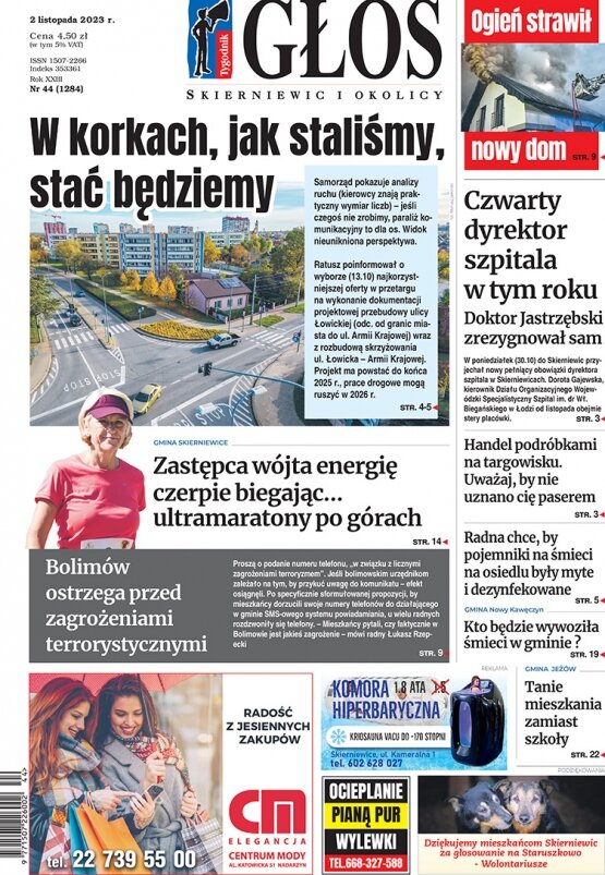 Głos Skierniewic i Okolicy 02.11.2023 r. 2 listopada 2023