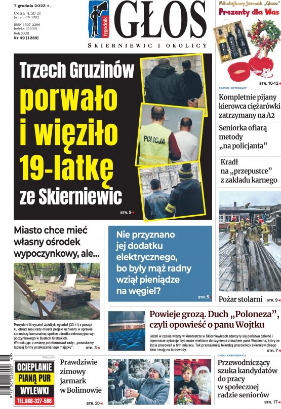 Głos Skierniewic i Okolicy 07.12.2023 r. 7 grudnia 2023